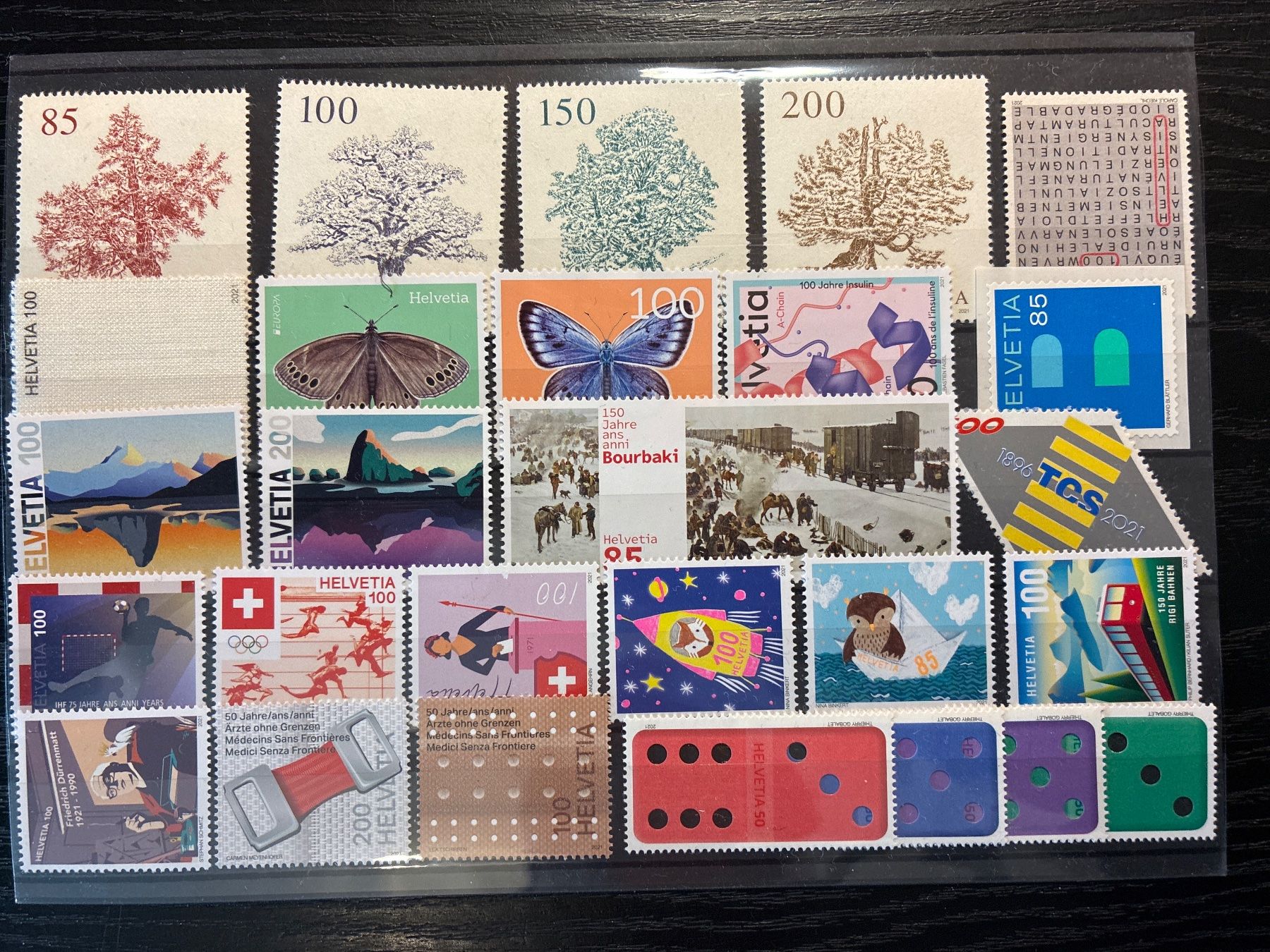 Alle Briefmarken: Briefmarkenpostfrisch, frankaturgültig – Gebraucht aus schafisheim von bru_bkb8