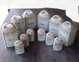 12 Gewürzbehälter, Gewürzdosen, Vorratsbehälter