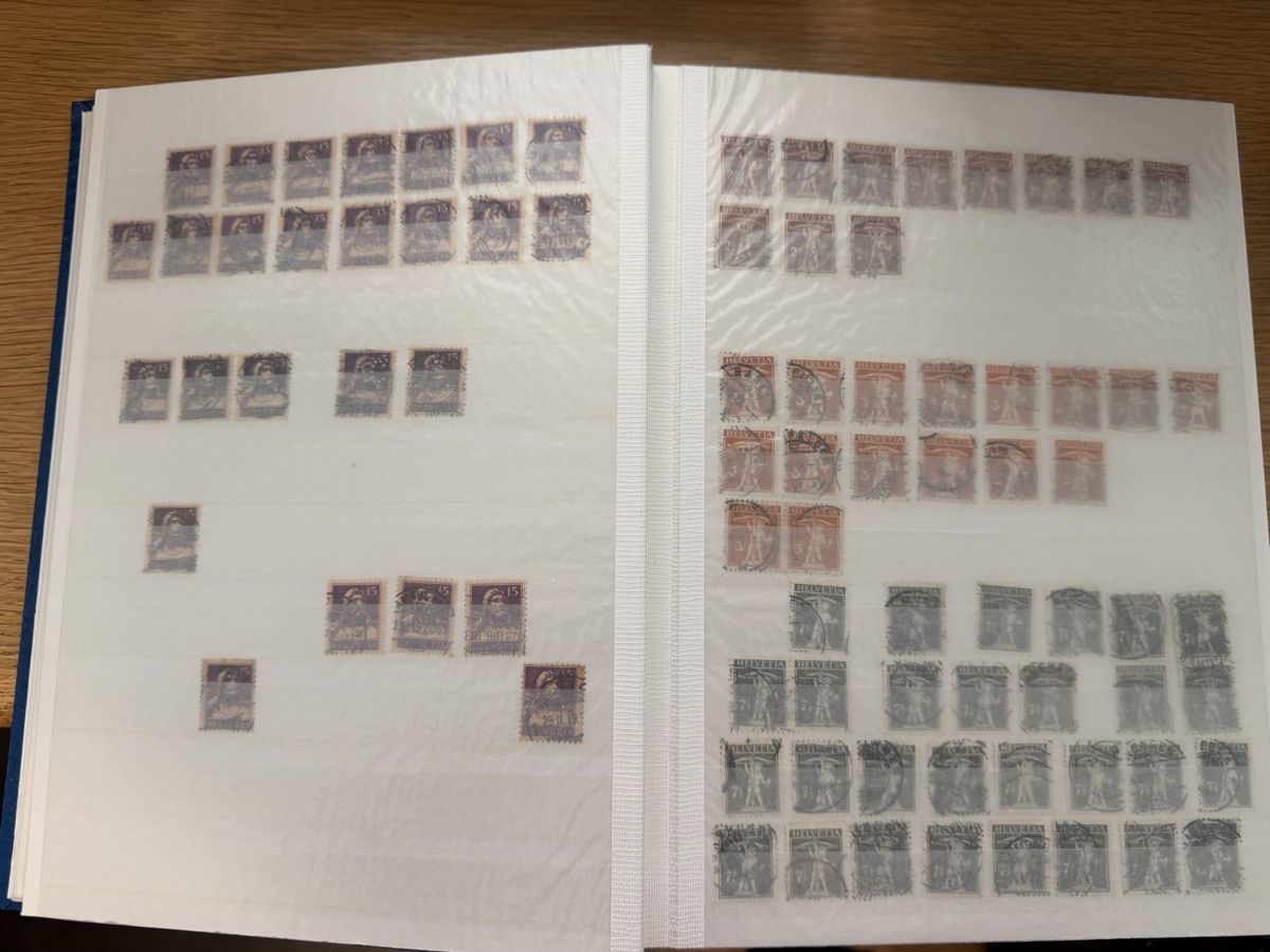 Tutti i francobolli: Album Altschweiz Marken  – Usato da Murgenthal venduto da Tina_4055 5