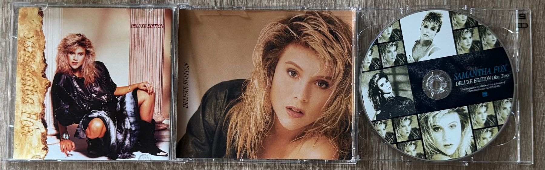 CD: Samantha Fox Deluxe Edition 2x Picture CD Album Cherry Pop – Usato da Aarau venduto da Grogu66 3