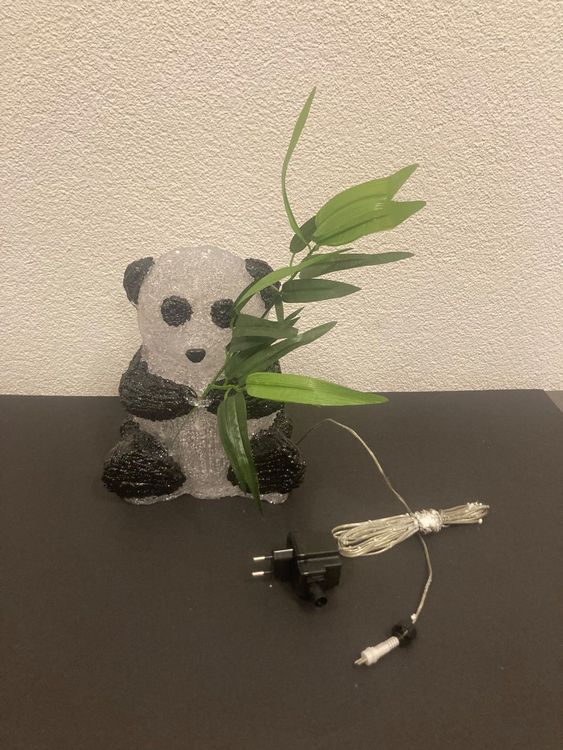 LED Panda Bär, ca. 28 x 22 x 20 cm, (Neu und originalverpackt) in ...