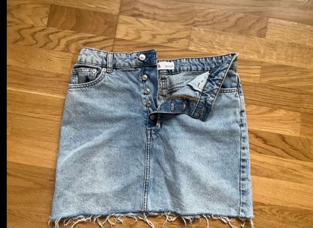 Jupe en jeans zara