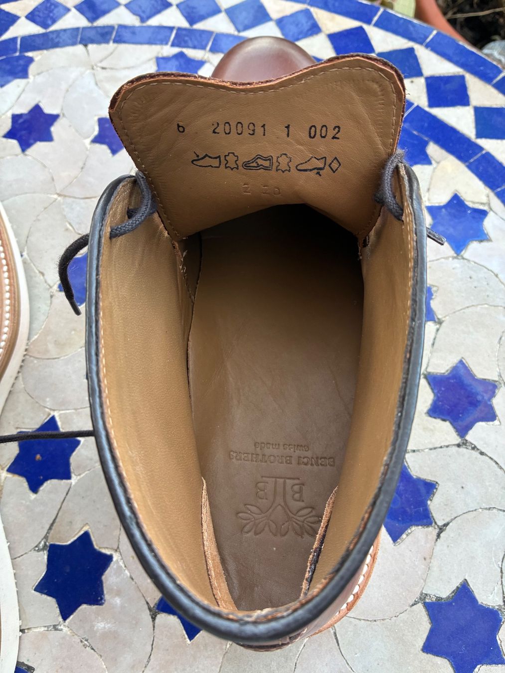 Timberland Scarpe da uomo: Timberland-Lederschuh, braun – Nuovo (secondo la descrizione) da Zürich venduto da thetschi 2