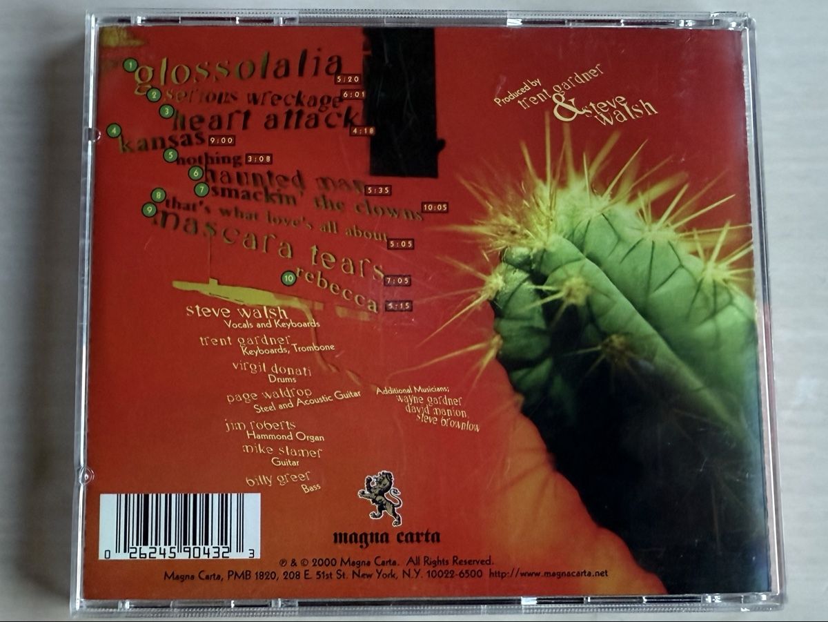CD: Steve Walsh Glossolalia CD Album – Usato da Oberried Brienz venduto da Chyara 1