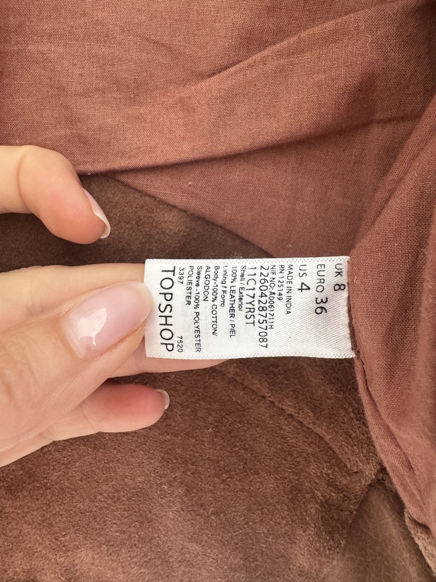 Giacche: Lederjacke Topshop – Nuovo (secondo la descrizione) da Küsnacht ZH venduto da jeli9 3