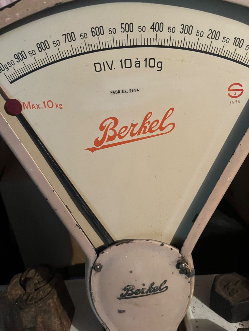Berkel Bilance e pesi: Balance BERKEL avec quelques poids – Usato da Vernayaz venduto da Darkfrost 5