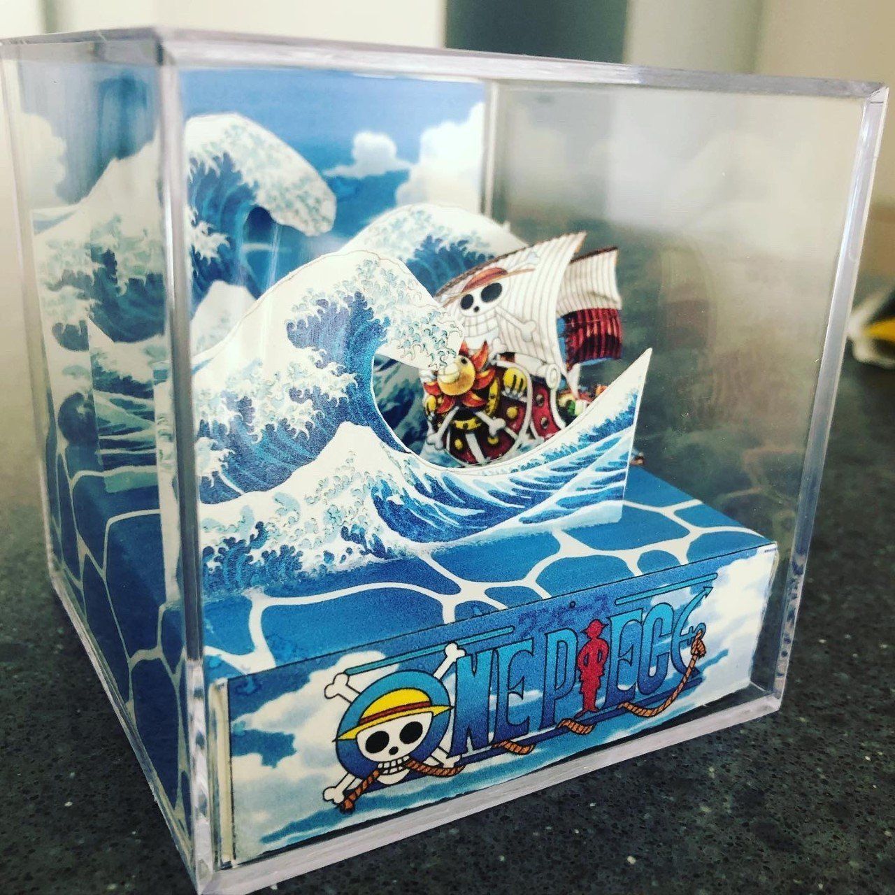 Figurines: ONE PIECE DIORAMA 3D, HANDMADE! – D'occasion à Ponte capriasca par TheCrash01 1