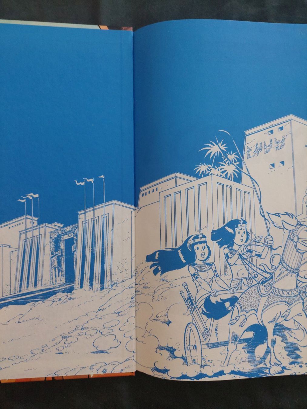 Comics: Papyrus T.12 L'Obélisque EO 1989 TBE – Gebraucht aus Genève von Blu_BD 2