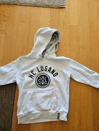 Sweat à capuche / Hoodies HC Lugano, taille enfants M