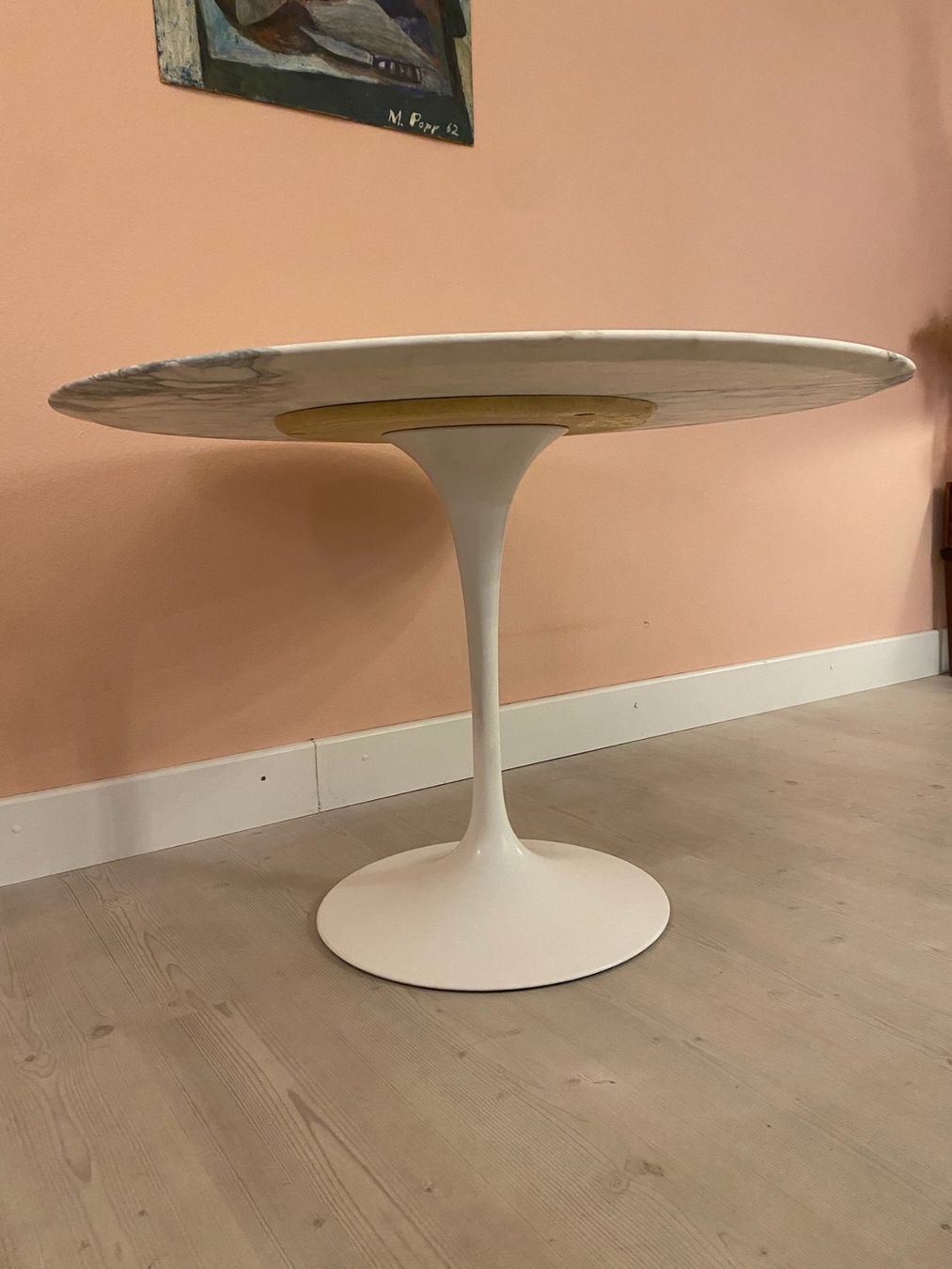 Tavoli: Original Saarinen Tulip Table Esstisch Marmor Knoll Int. – Usato da Basel venduto da MidMod20C 2