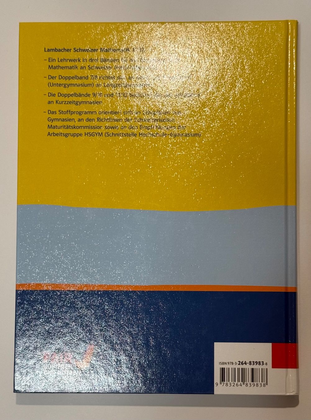 Bücher: Lambacher Schweizer 9/10 Mathematik | Klett – Gebraucht aus Rapperswil SG von Maria_________ 1