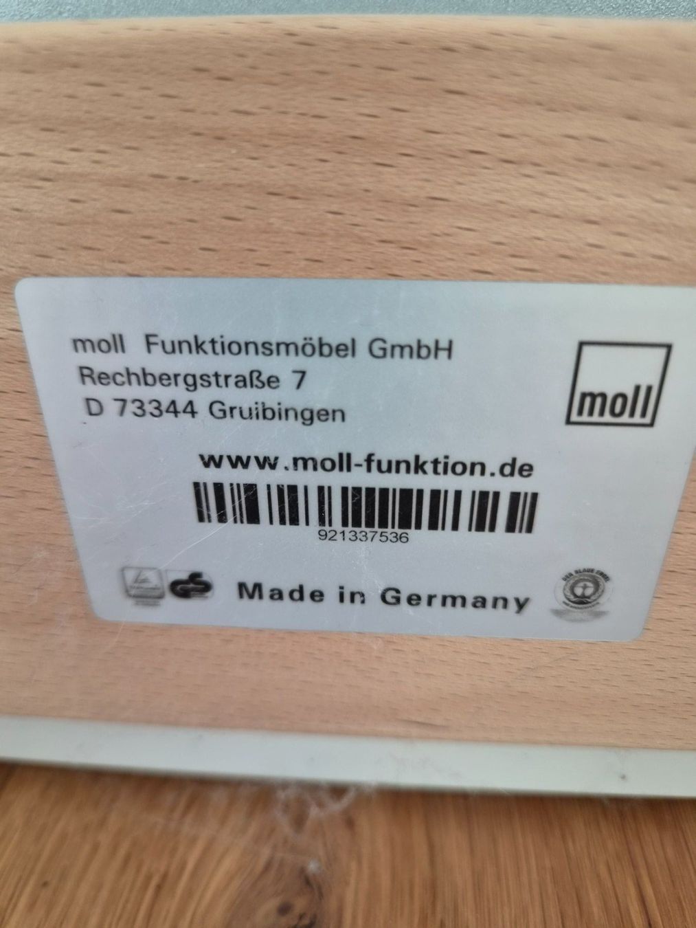 Moll Banconi: Moll Jugend- Rollcontainer mit Sitzkissen – Usato da Spiegel b. Bern venduto da brand06 2