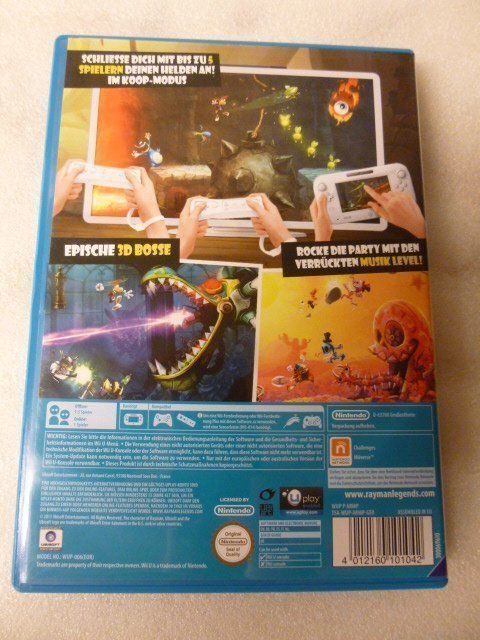 Nintendo Giochi: Rayman Legends Nintendo Wii U – Usato da Pambio Noranco venduto da Pol69 2