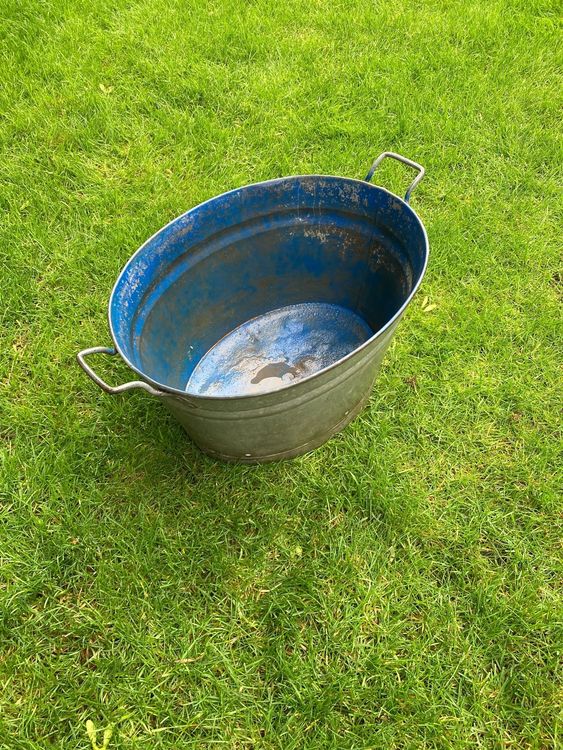 Waschzuber aus verzinktem Blech ca.50 Liter Kaufen auf Ricardo