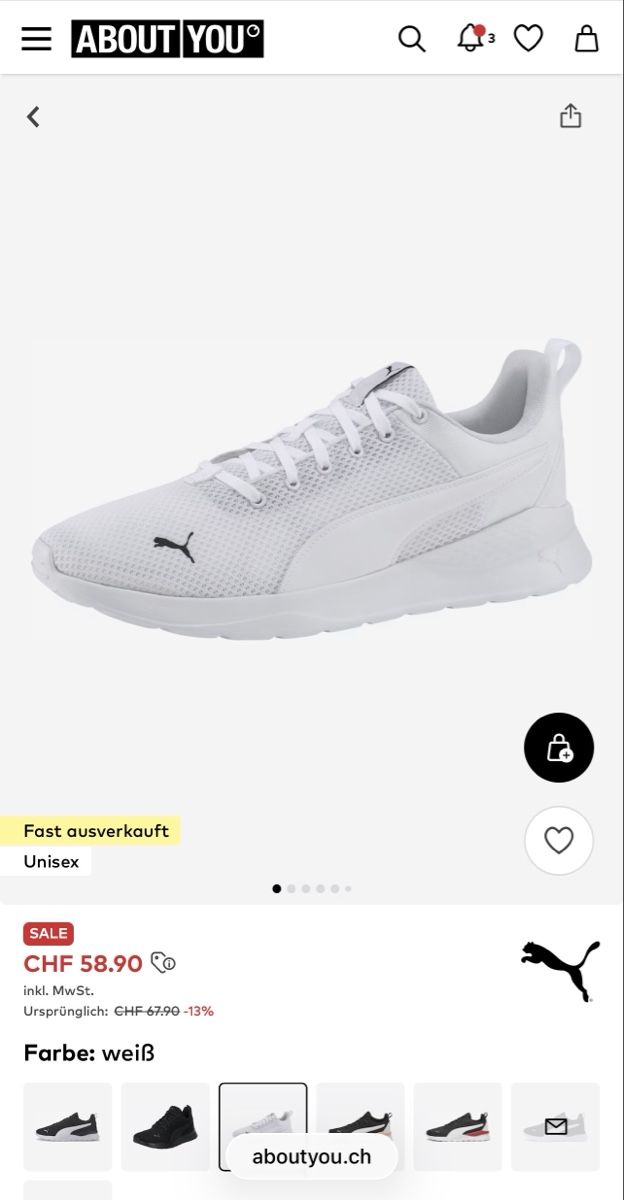 Puma Scarpe da uomo: Puma Hallenschuh Herren – Nuovo (secondo la descrizione) da Kriens venduto da SRIKA