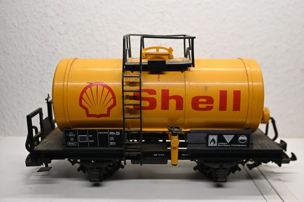 1 LGB Kesselwagen Shell RhB Uh 8111 (Neu (gemäss Beschreibung)) in ...