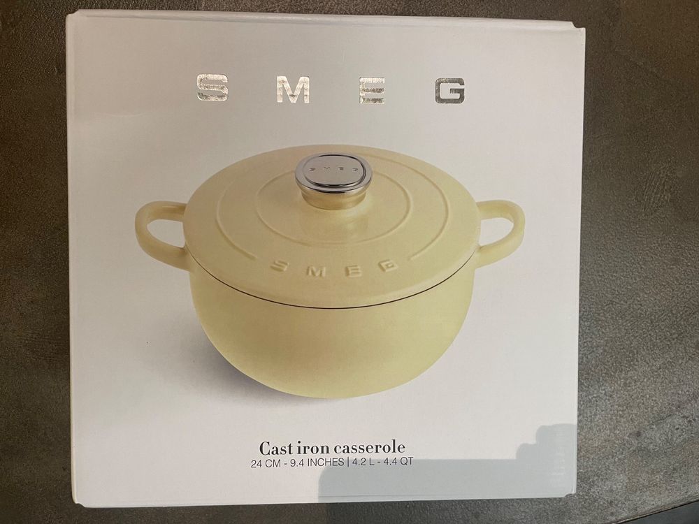 Smeg Gusseisen Topf 12 Cm