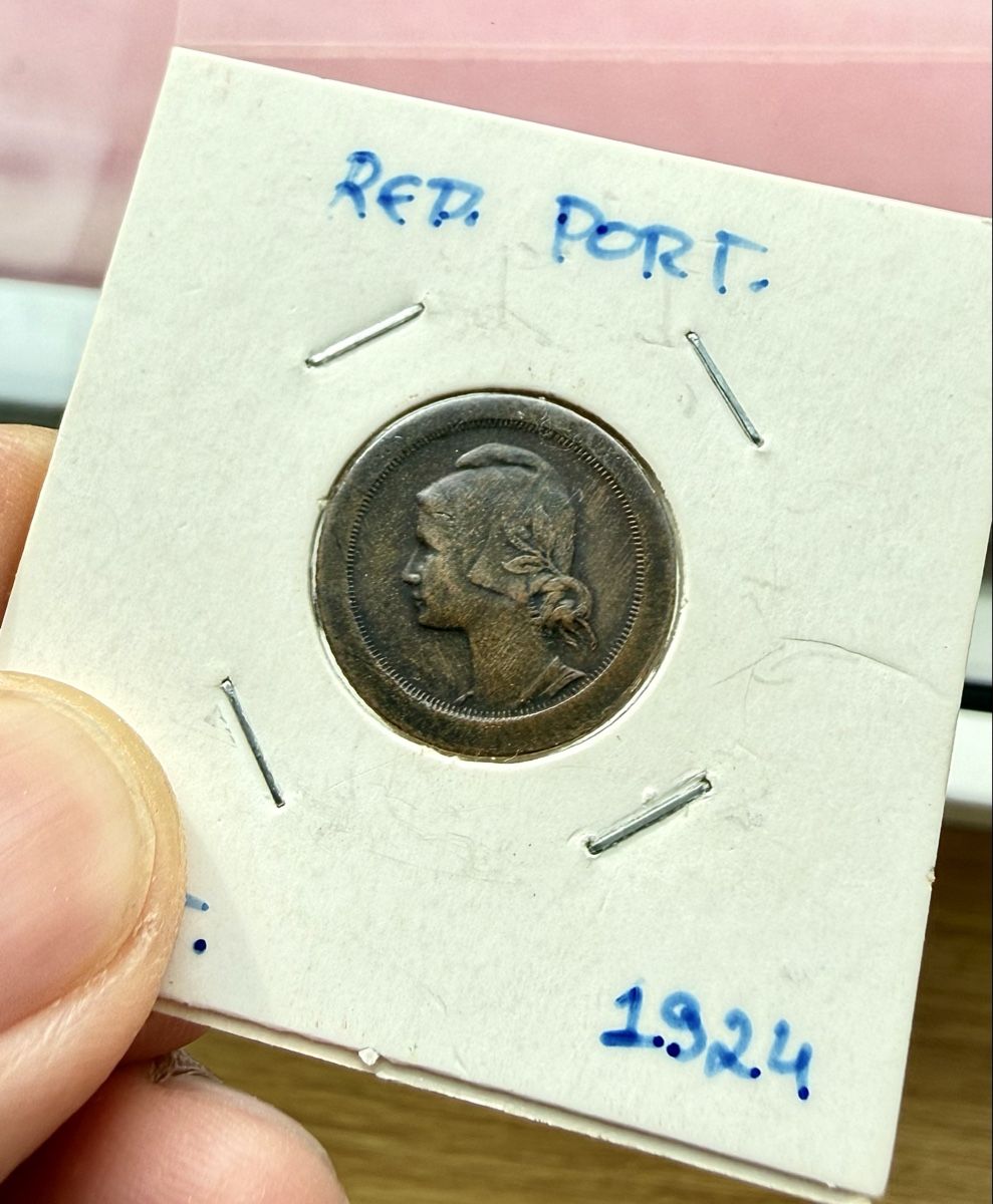 Tutti le monete: 5 Centavos Portugal 1924!!! Selten!!! – Usato da Oberentfelden venduto da NunoLouro