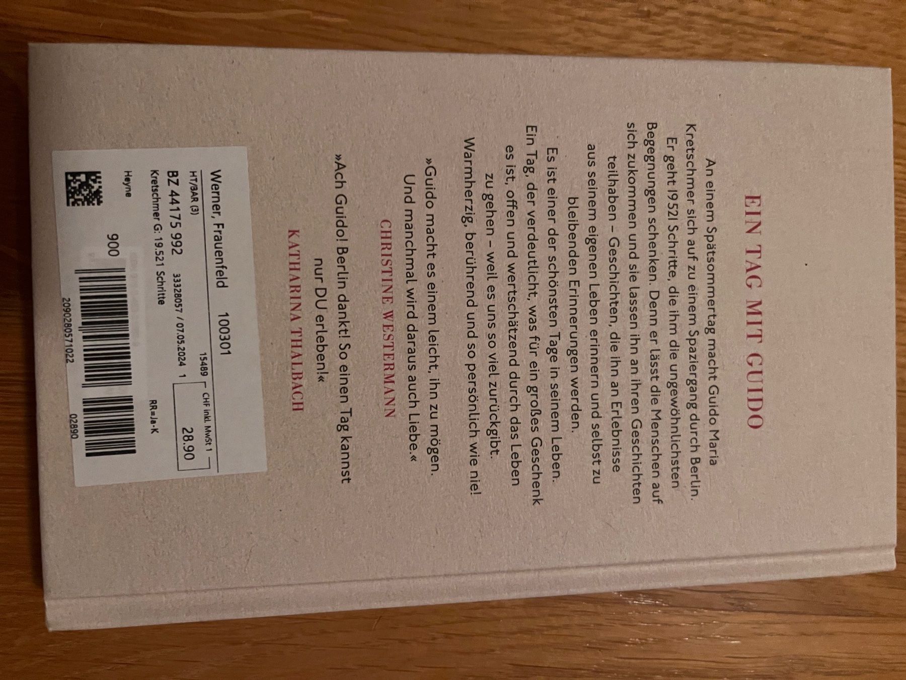Libri: Buch von Guido Maria Kretschmer – Nuovo e nell'imballaggio originale da Frauenfeld venduto da mwb_77c9 1