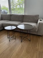 2er Set Design Steinbeistelltische in Top Zustand