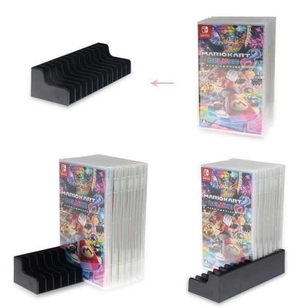 Nintendo Konsolen: Game Card Box Stand für Nintendo Switch – Neu und originalverpackt aus Zürich von shop-247