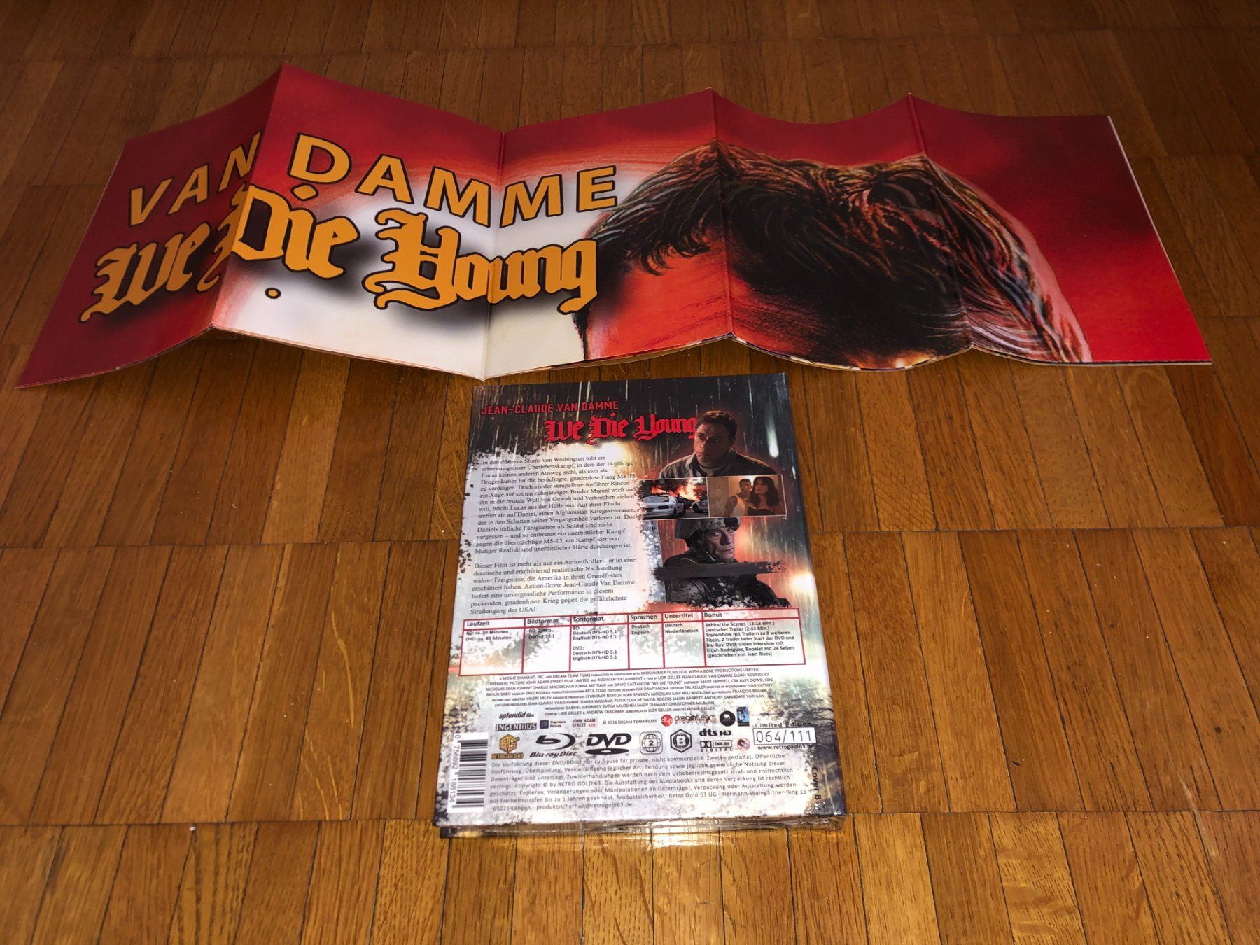 Tutti i DVDs: We Die Young - MEDIABOOK - B - UNCUT – Nuovo e nell'imballaggio originale da Basel venduto da havsok 1