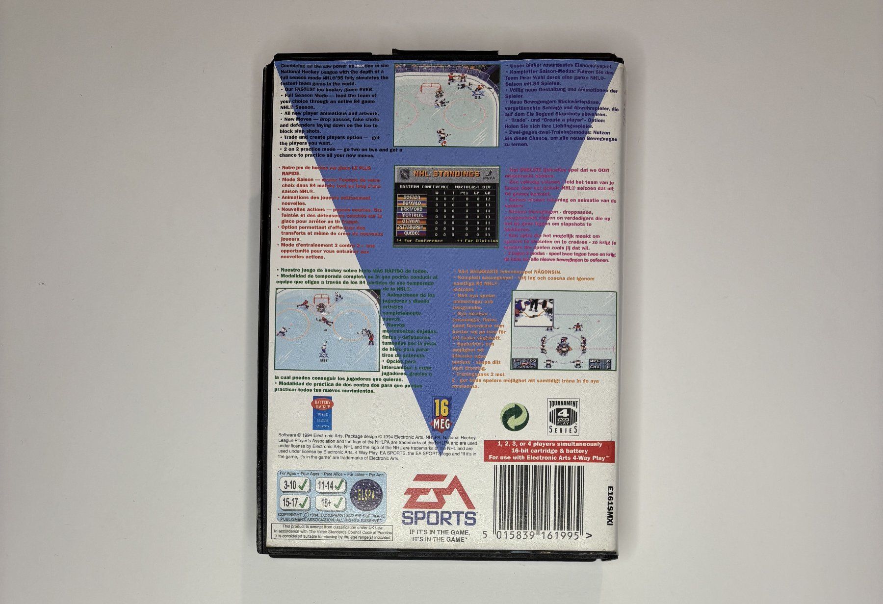 Sega Giochi: MD - NHL 95 – Usato da Allschwil venduto da Bullach 2