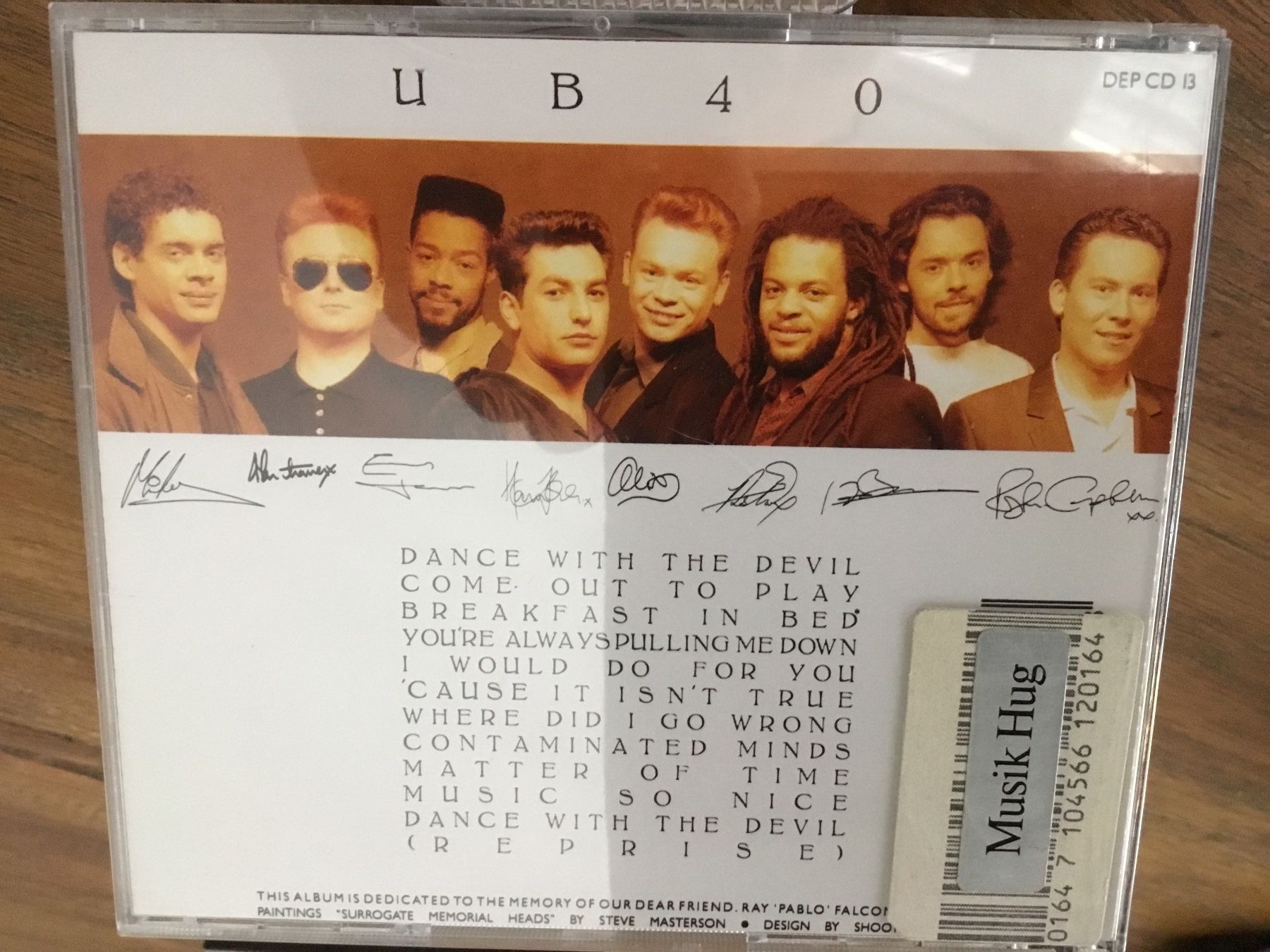 CDs: UB40 CD  o – Gebraucht aus Thierachern von sweden08 1