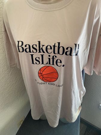 T-Shirt *Baskelball isLife* Grösse XL