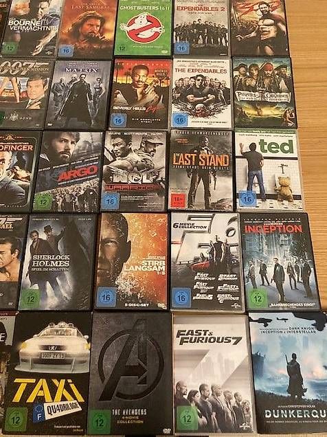 Tutti i DVDs: Film Sammlung – Usato da Gletterens venduto da joe_gzq6 1
