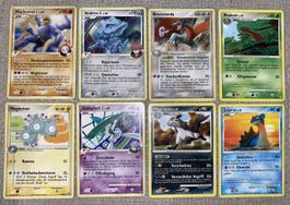 Lot 8 Cartes Pokémon DE 2004-2009 