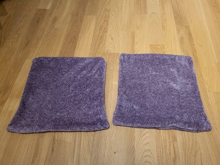 Kissenbezug violett 45x45 2 Stück