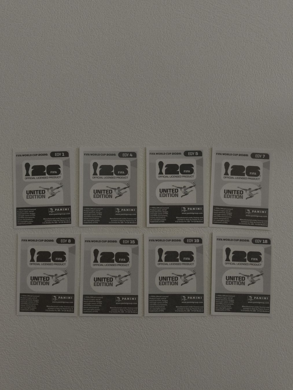 Panini Carte collezionabili: Sticker Set World Cup 2026 Panini EGY – Nuovo (secondo la descrizione) da Effingen venduto da Sublime83 1