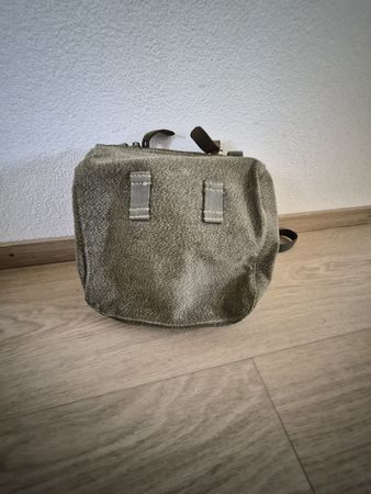 Sacoche militaire 1961 ensemble complet état d'usage