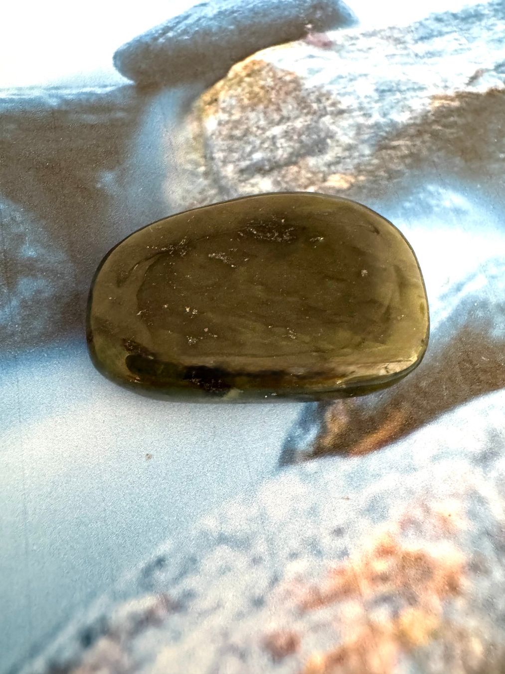 Edelsteine: Jade-Nephrit – Neu (gemäss Beschreibung) aus Biberist von Steine