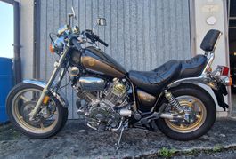 Yamaha 1000 Virago, braun, Veteran-MFK für Sammler