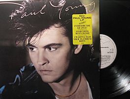 PAUL YOUNG "The Secret Of Association" LP in NEAR MINT TOP!!