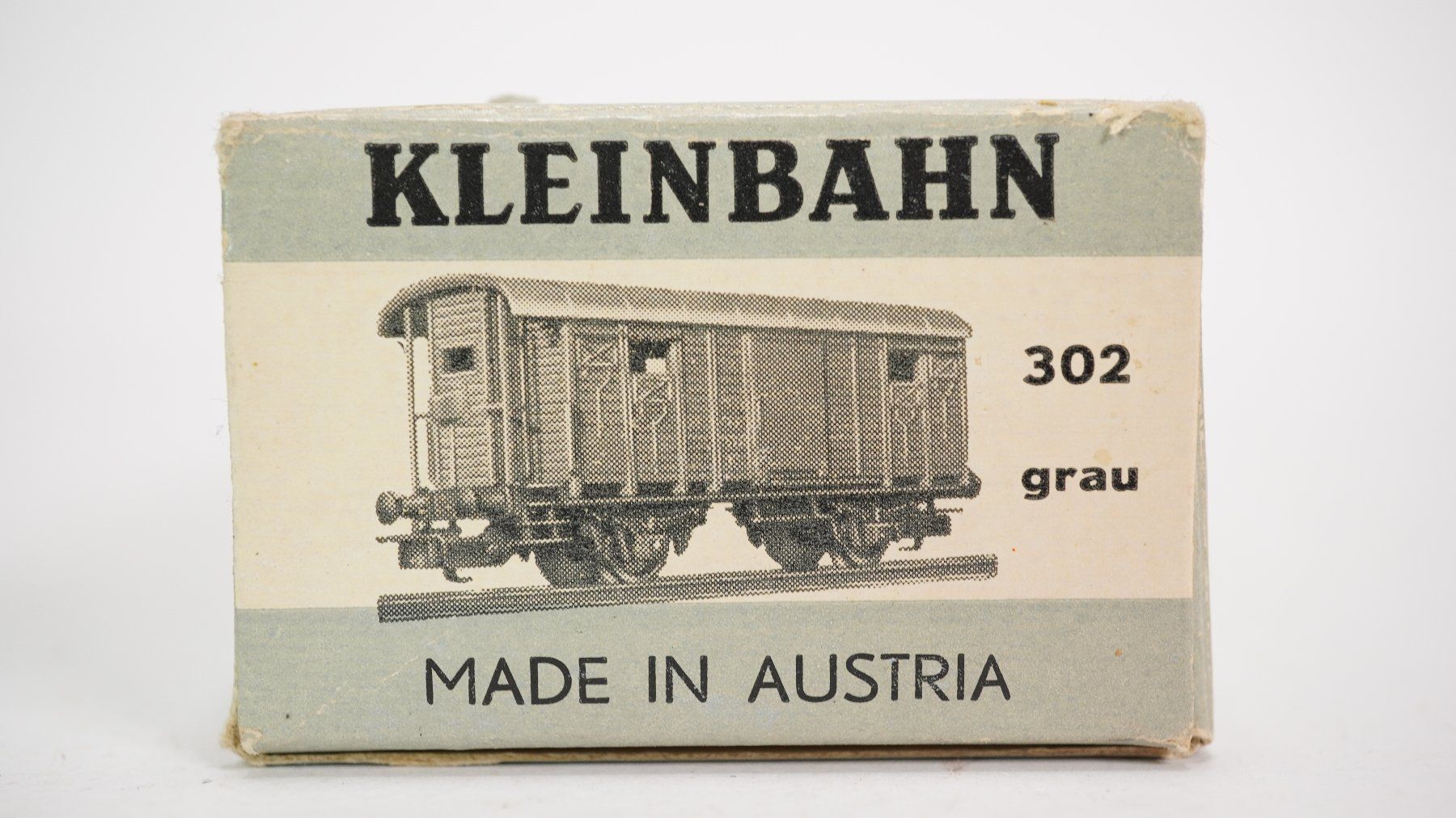 Kleinbahn Modellini di ferrovie: 2∑ Kleinbahn 302 SBB Güterwagen K3 grau – Usato da Uetendorf venduto da tigermuegi 9