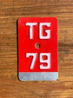 TG 79 Veloschild / Töfflischild / Mofaschild