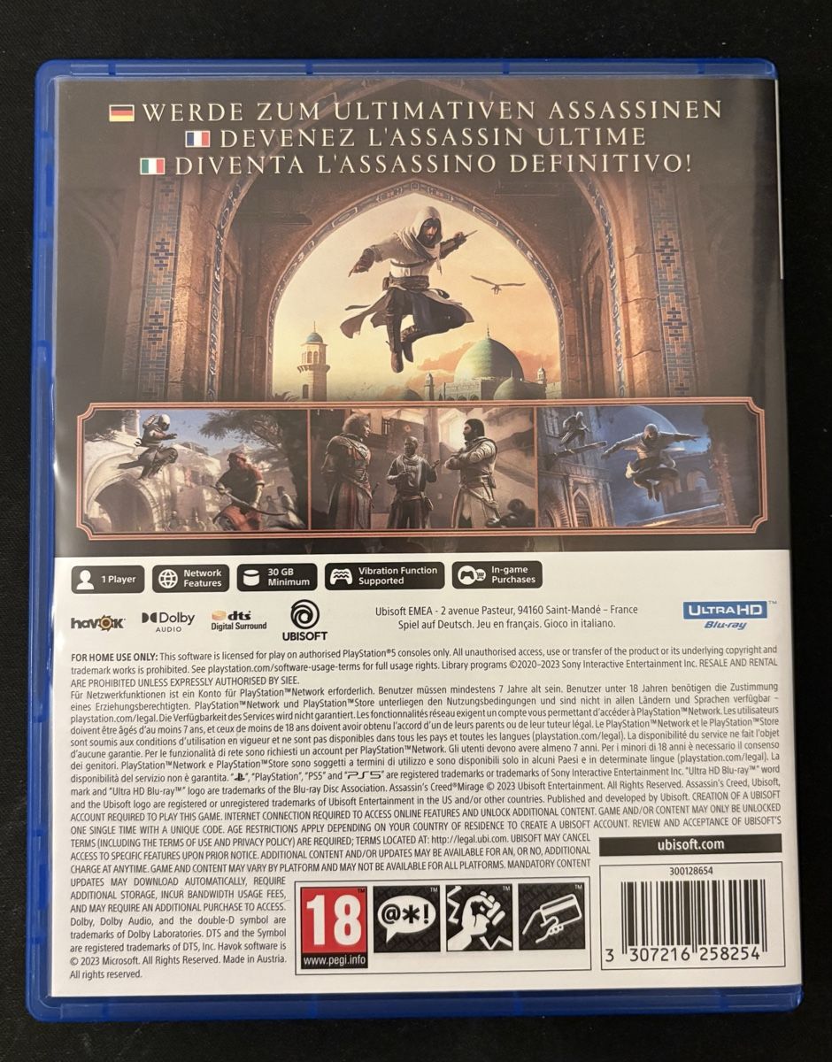 Giochi: Jeu PS5 Assassin's Creed Mirage  – Usato da Genève venduto da Plouffino 1