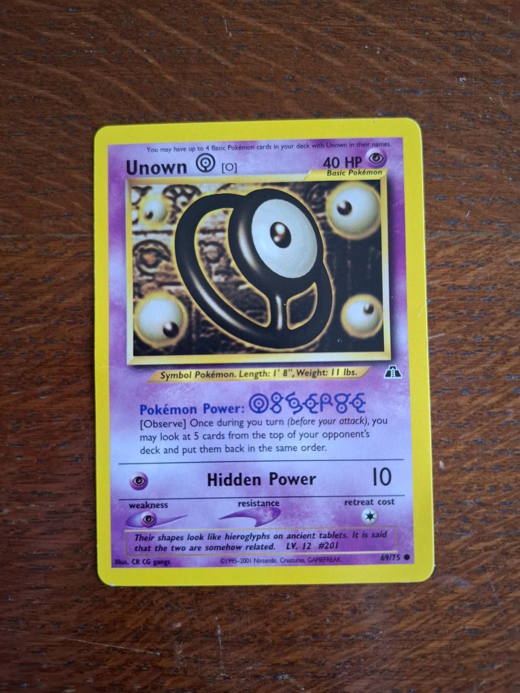 Pokémon Cartes à collectionner: Pokemon Unowns Neo Discovery Set – D'occasion à Giornico par ale_lc8k 6