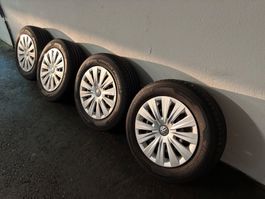 VW komplett Sommerräder Hankook 15"