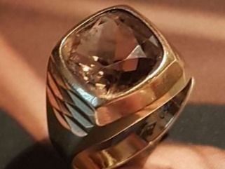 Bagues: 750 Goldring mit Rauchquarz – Neuf (Voir description) à Unterägeri par Altgoldschmuck 8