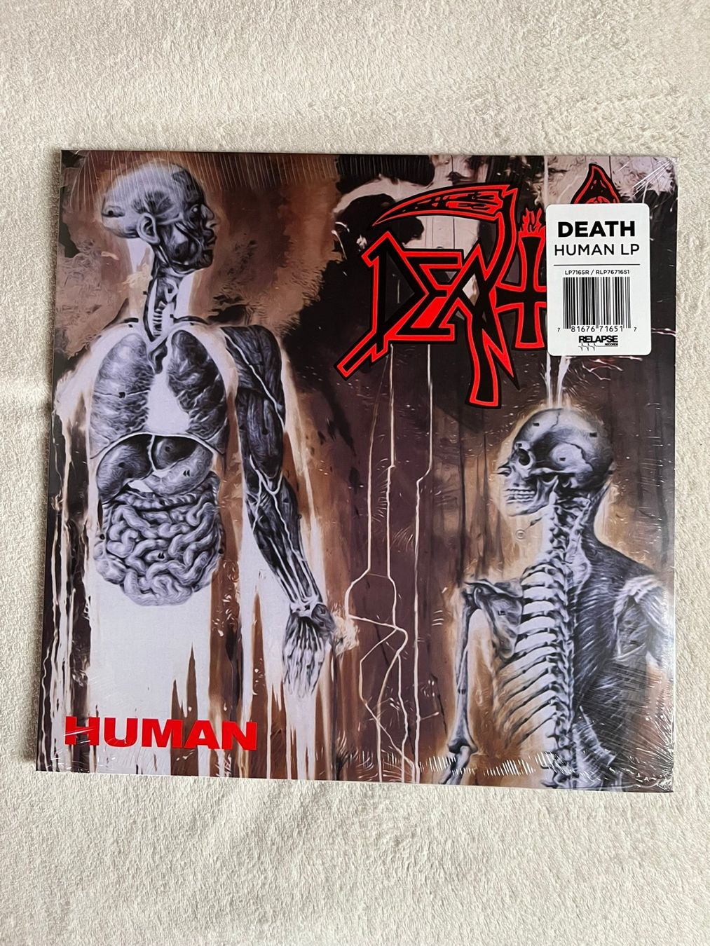 Dischi in vinile: Death - Human vinyl lp, NEW & SEALED – Usato da Effretikon venduto da ChrisLamberger