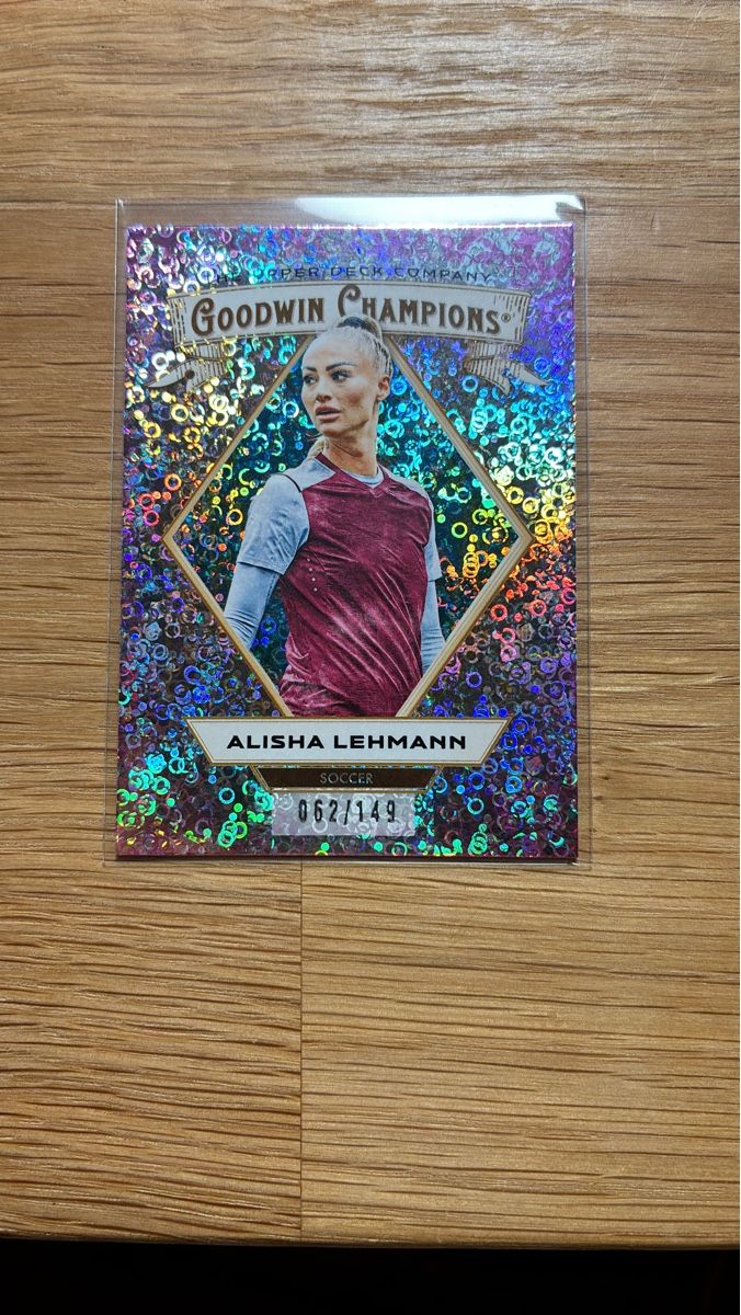 Panini Carte collezionabili: Alisha Lehmann Goodwin Champions 149 – Nuovo e nell'imballaggio originale da Wangenried venduto da Garagara