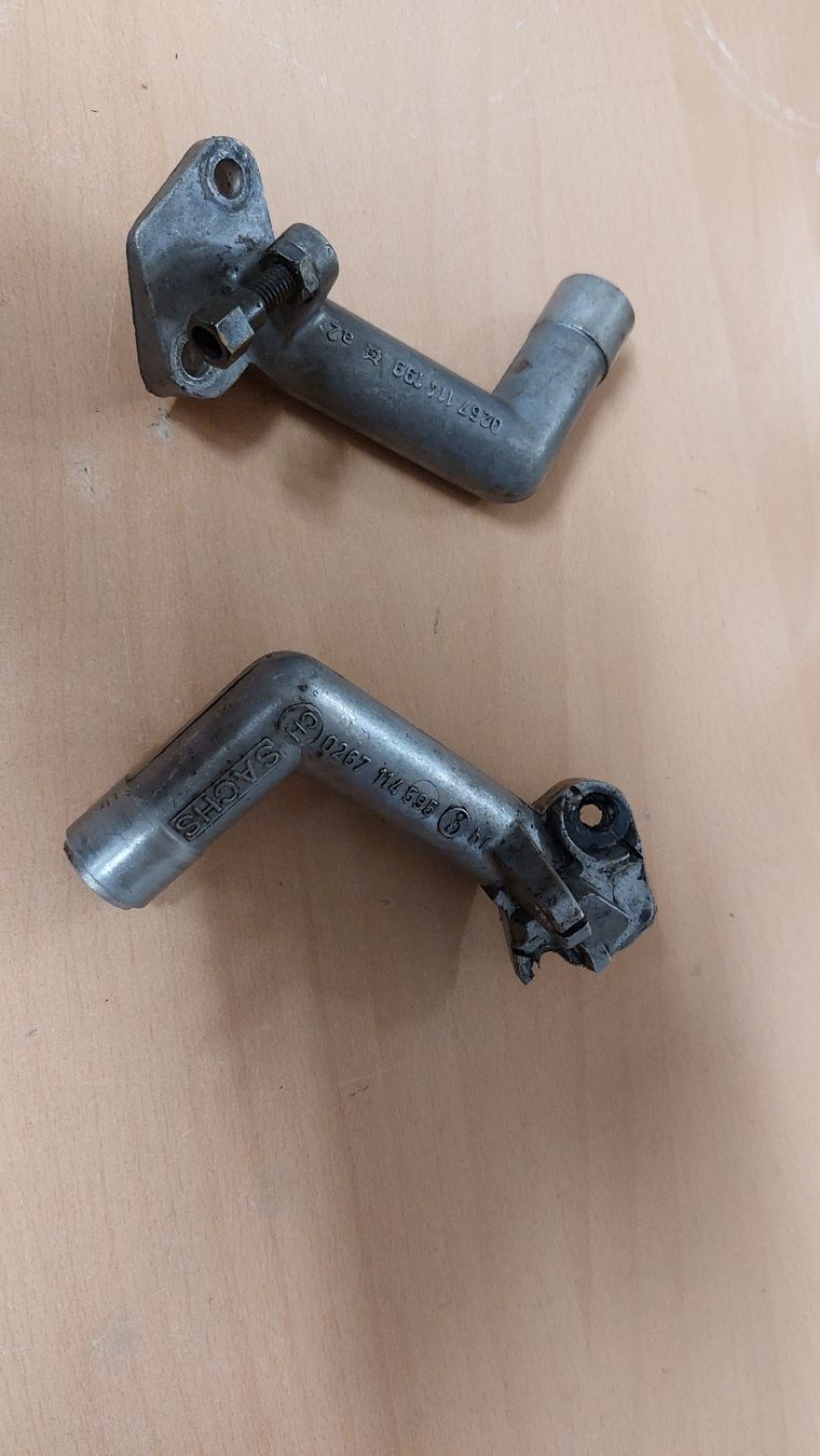 Sachs Ciclomotori: 2x Ansaugstutzen Bing Vergaser Sachs  Mofa Oldtimer – Usato da Hinteregg venduto da Amerizium 1