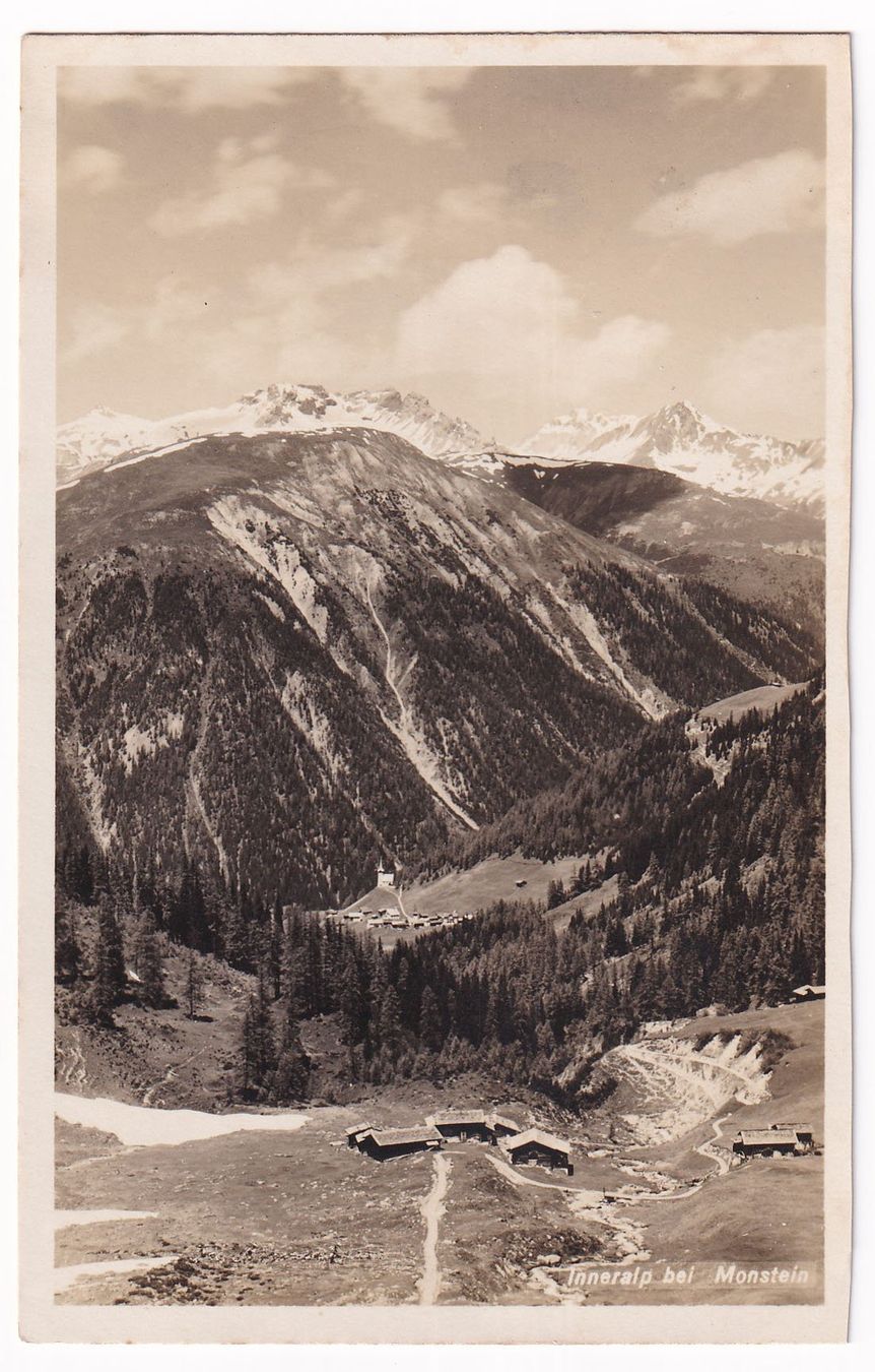 Cartes postales: Inneralp bei Monstein – D'occasion à Cormoret par Pascalll2001