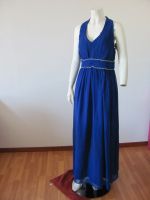 Elegantes, langes, blaues Kleid - ideal für den Sommer!