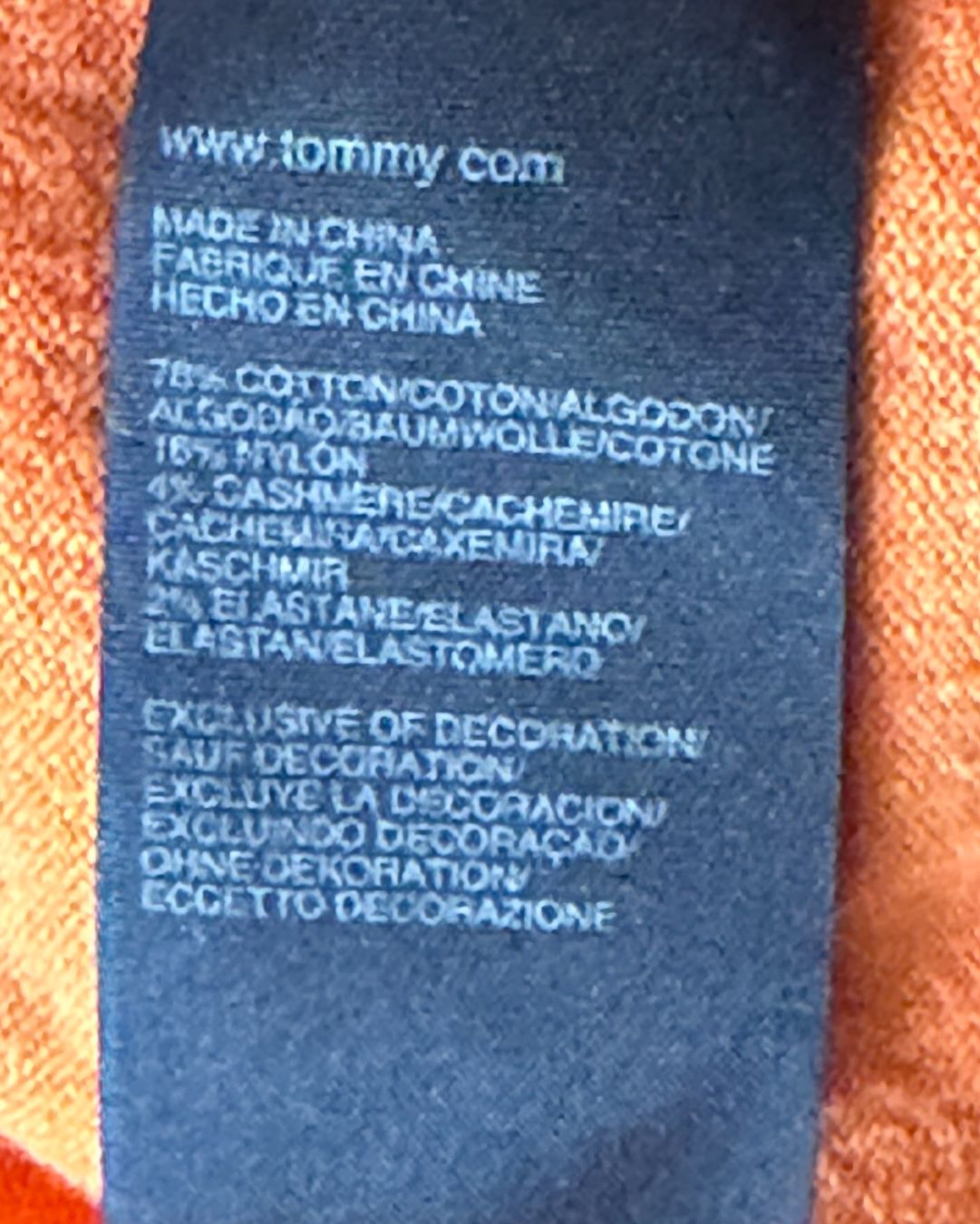 Tommy Hilfiger Maglioni & Felpe: Tommy Hilfiger Herbstpullover, Orange, Grösse S, Top! – Usato da Wohlen b. Bern venduto da cookiemonster 4