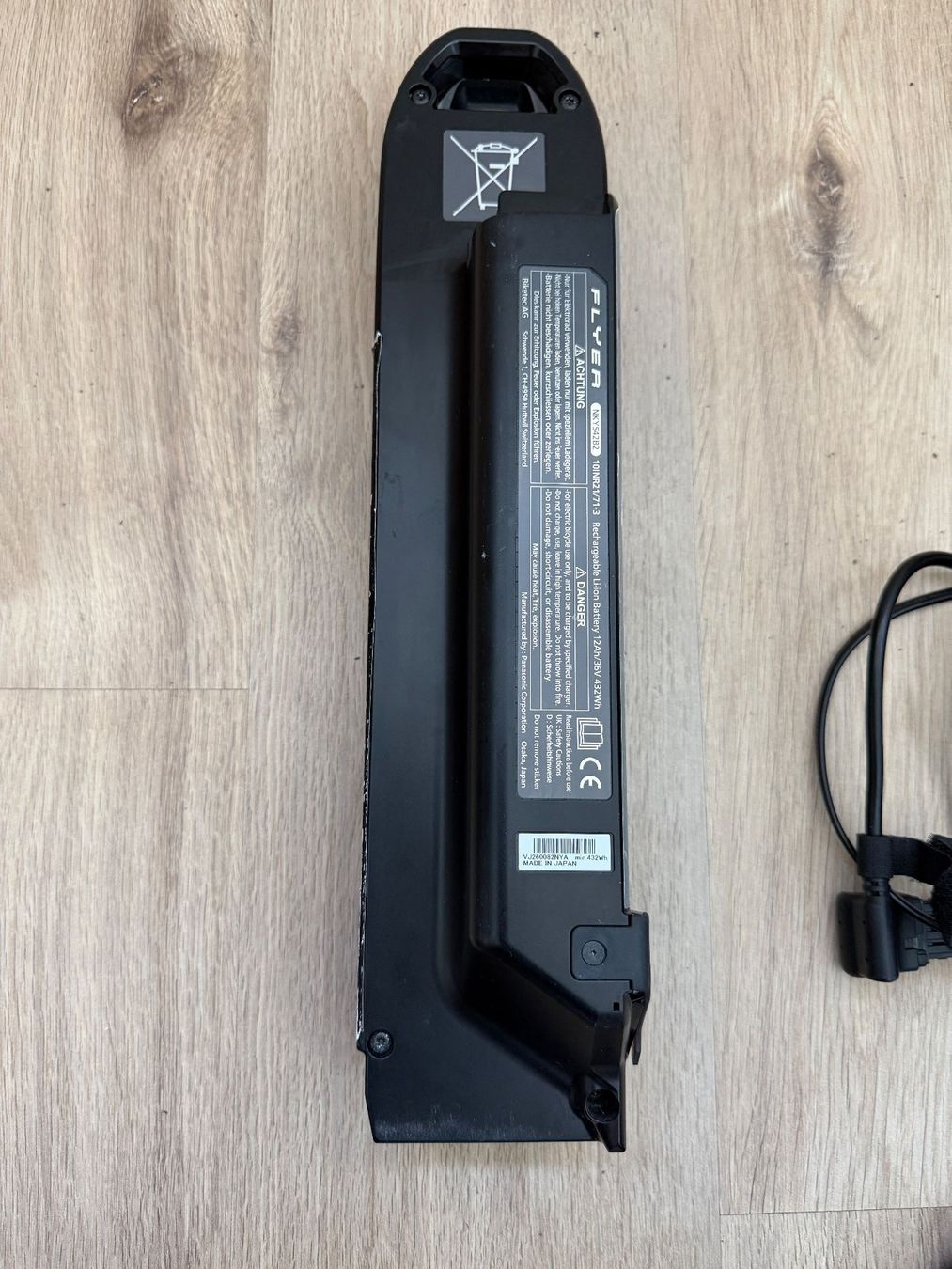 Flyer Akkus: Flyer E-Bike Akku mit Ladegerät – Gebraucht aus Tafers von nicole.ts 2